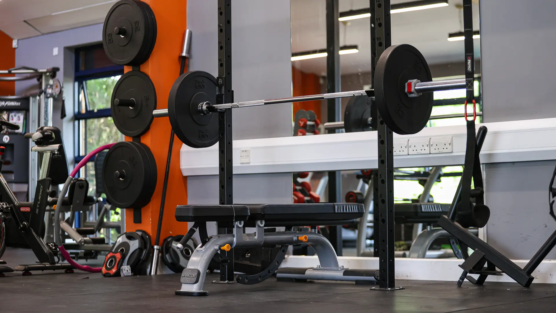 Portway RDC Gym Bench And Weight